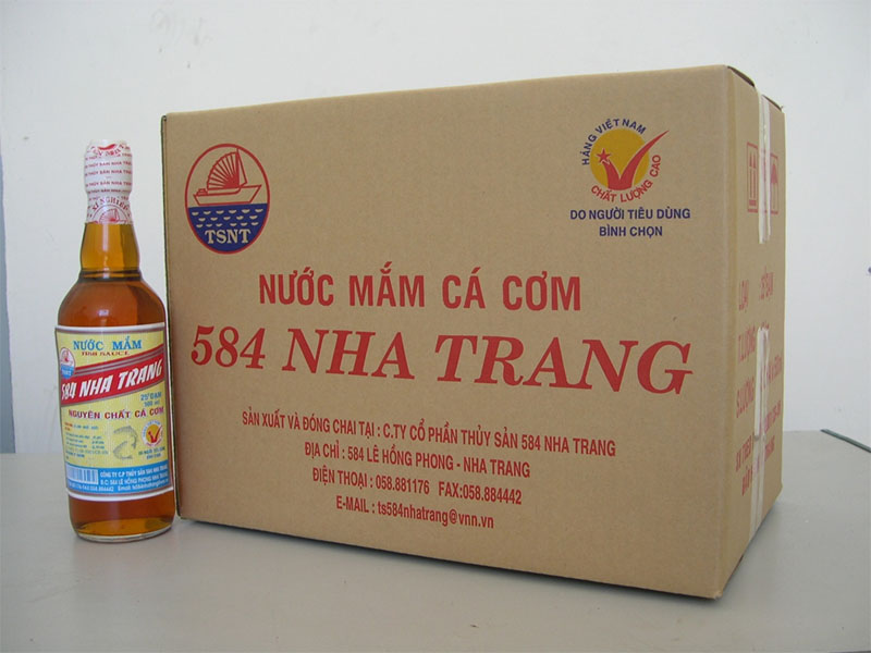 Nước mắm 584 Nha Trang tại Hà Nội