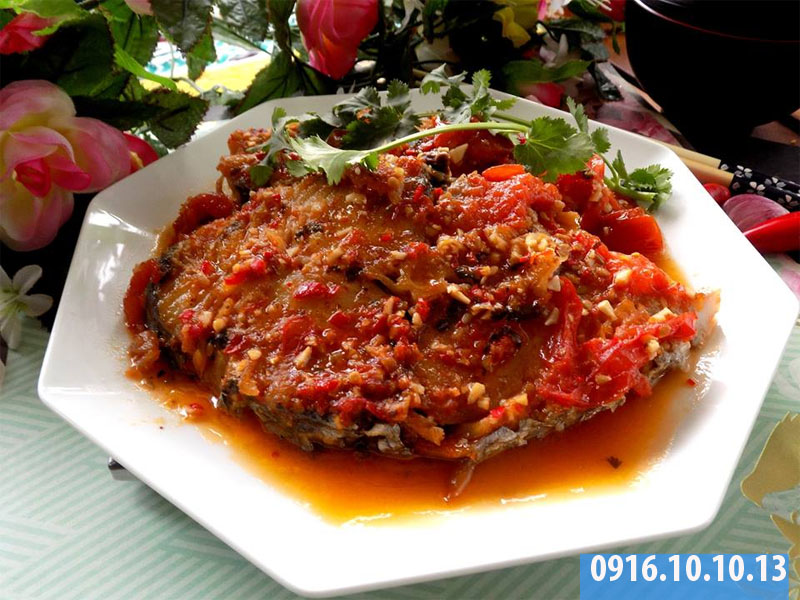 cá thu một nắng sốt cà chua