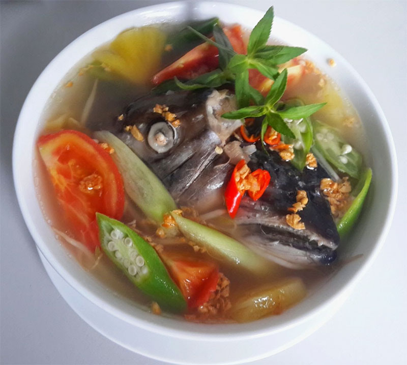 Cách nấu đầu cá hồi thơm ngon bổ dưỡng
